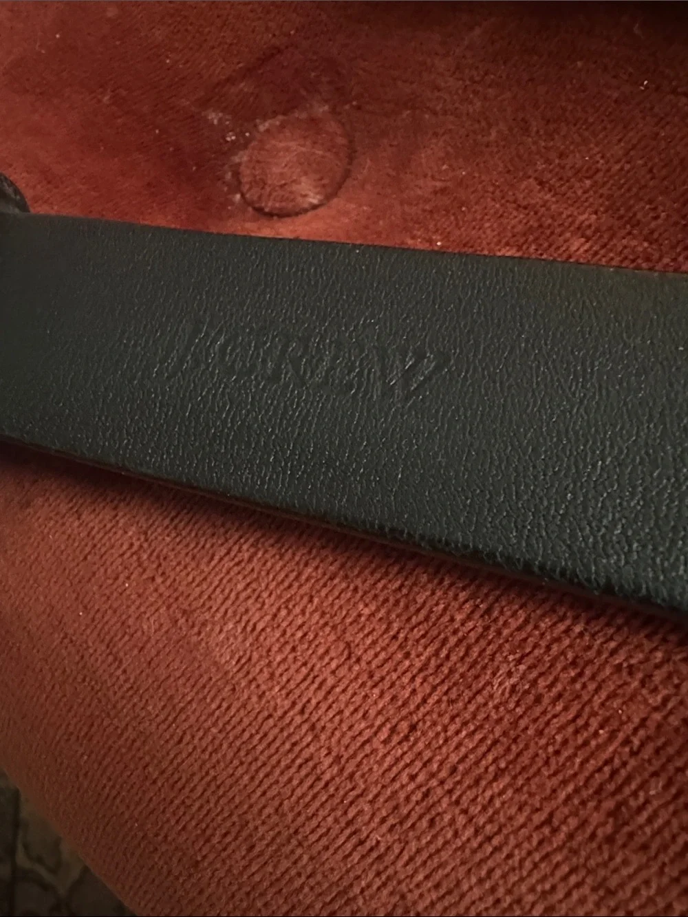 J. Crew Black Leather Belt with Antiqued Brass Buckle